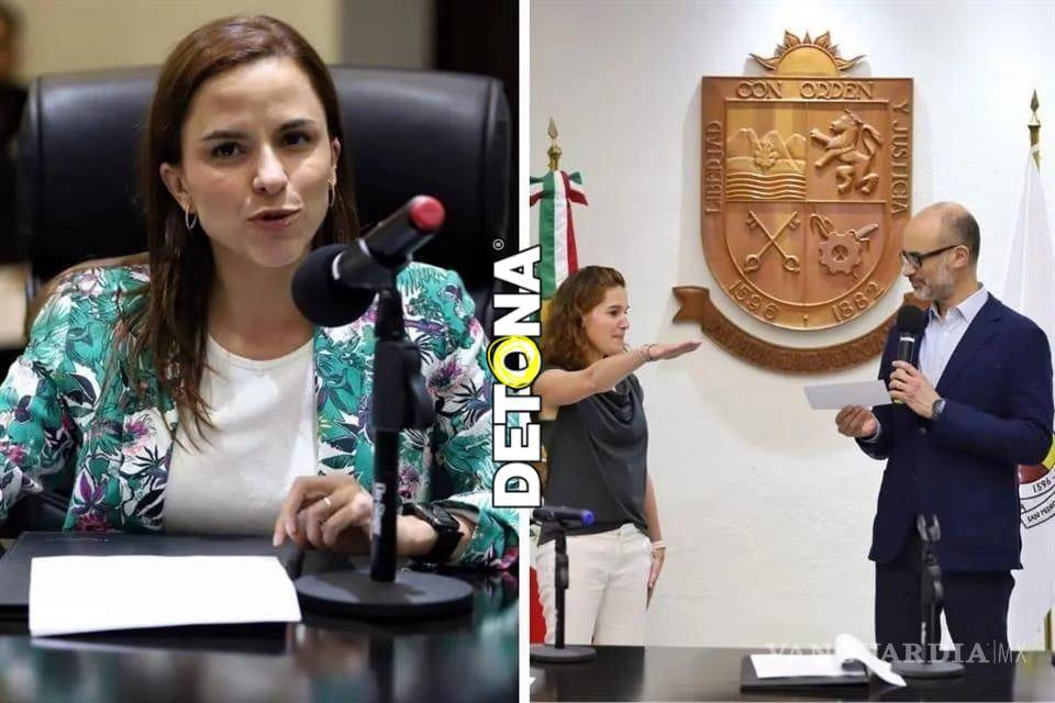 $!Vivianne Clariond defendió la demolición en Ysabella, que fue ordenada por Miguel Treviño de Hoyos, a la derecha.