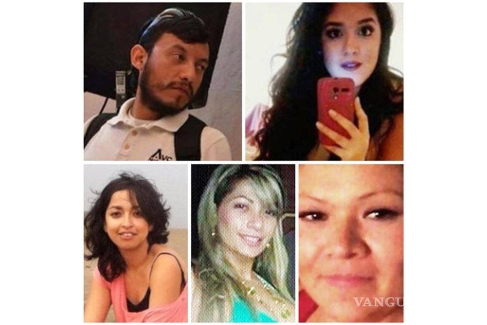 $!En un departamento del número 1909 de la calle Luz Saviñón fueron asesinadas la activista Nadia Vera, la empleada doméstica Alejandra Negrete, la modelo colombiana Mile Martín, la maquilladora Yesenia Quiroz y el fotoperiodista y colaborador de Proceso, Rubén Espinosa