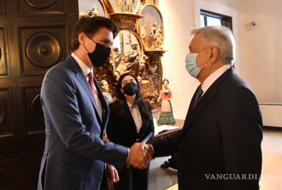 $!Andrés Manuel López Obrador, Presidente de México, se reunió con Justin Trudeau, Presidente de Canadá. Cuartoscuro/Presidencia