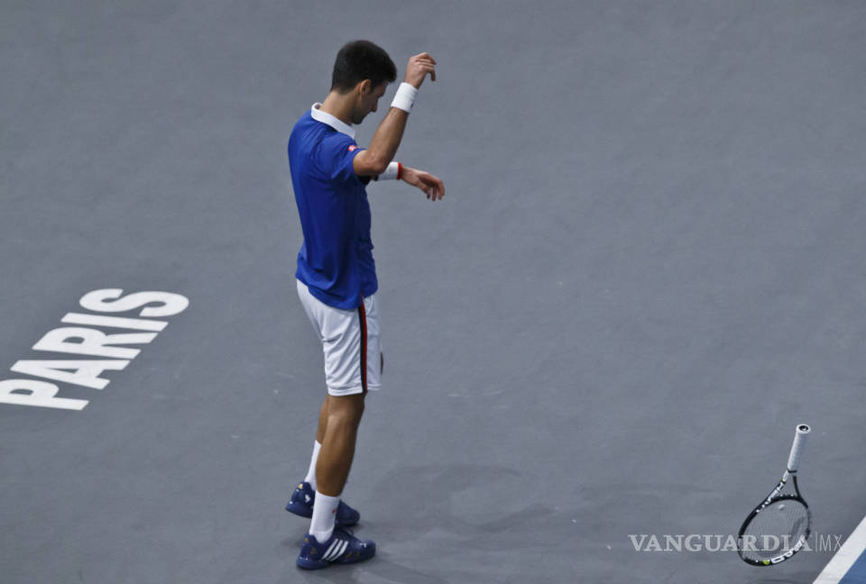 $!Djokovic con altibajos para avanzar a la final de París