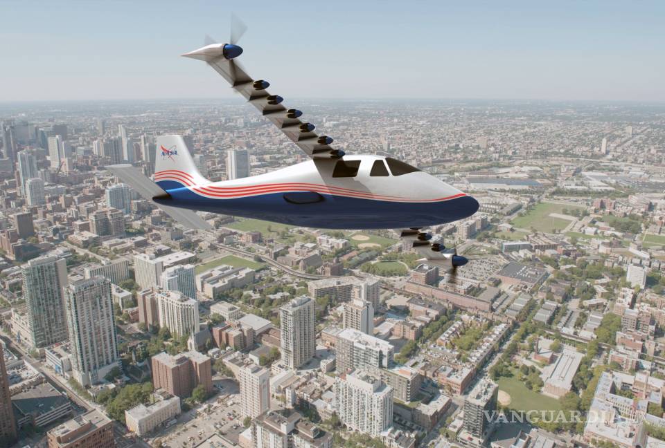 X-57 Maxwell: primer avión eléctrico de la NASA