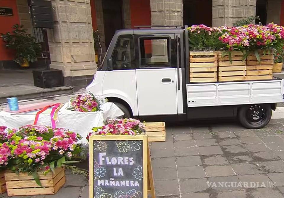 $!Presenta Gobierno de Sheinbaum el vehículo Olinia Carga
