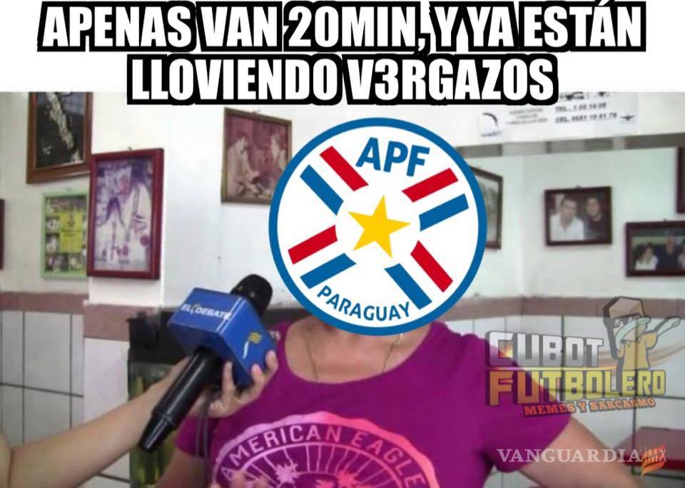 $!Los memes de la victoria de México a Paraguay