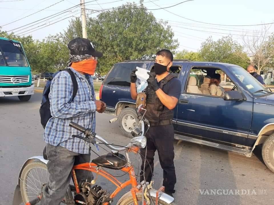 $!Refuerzan operativos para bajar la movilidad por COVID-19 en Acuña