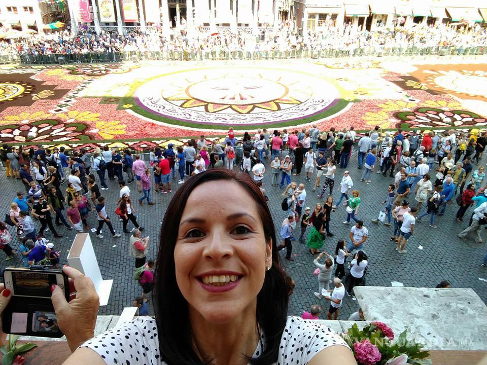 $!Bruselas dedica tapete floral en su plaza central a México