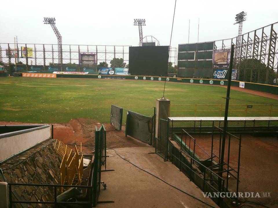 $!Diluvio ‘pegó’ al deporte en Saltillo