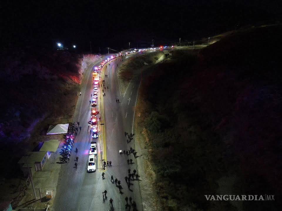 $!Con saldo blanco, autoridades de los tres niveles de gobierno coordinaron un operativo desde antes del amanecer.