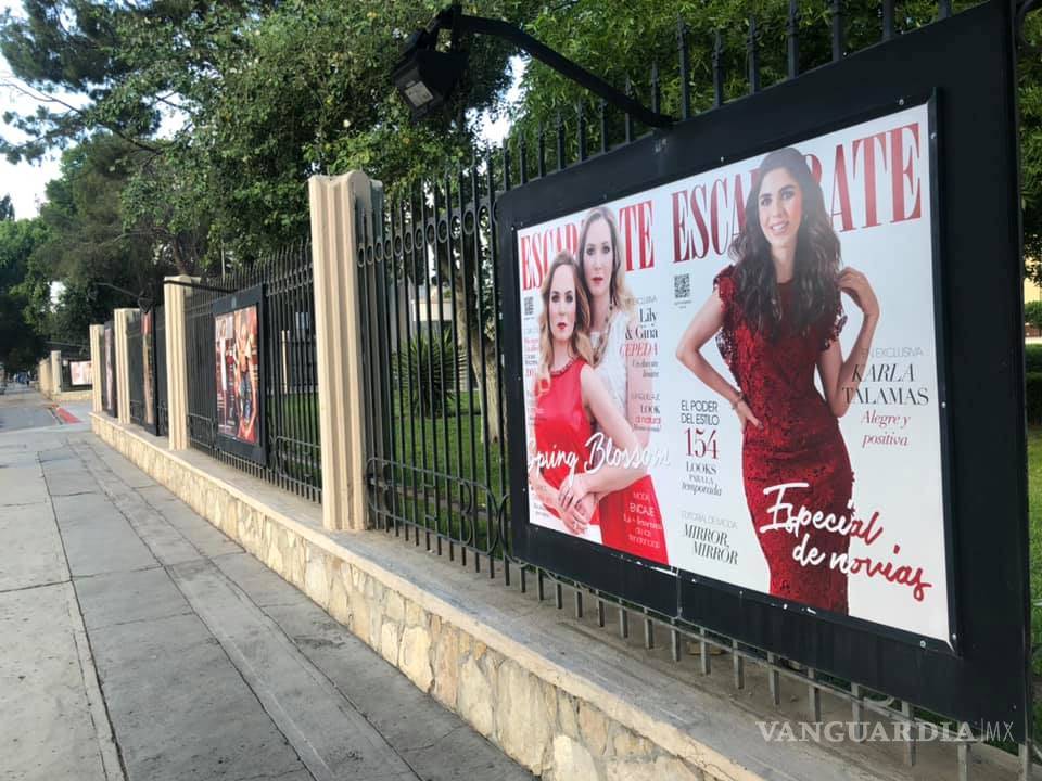 $!Retiran exposición de revista Escaparate de las rejas del Ateneo Fuente