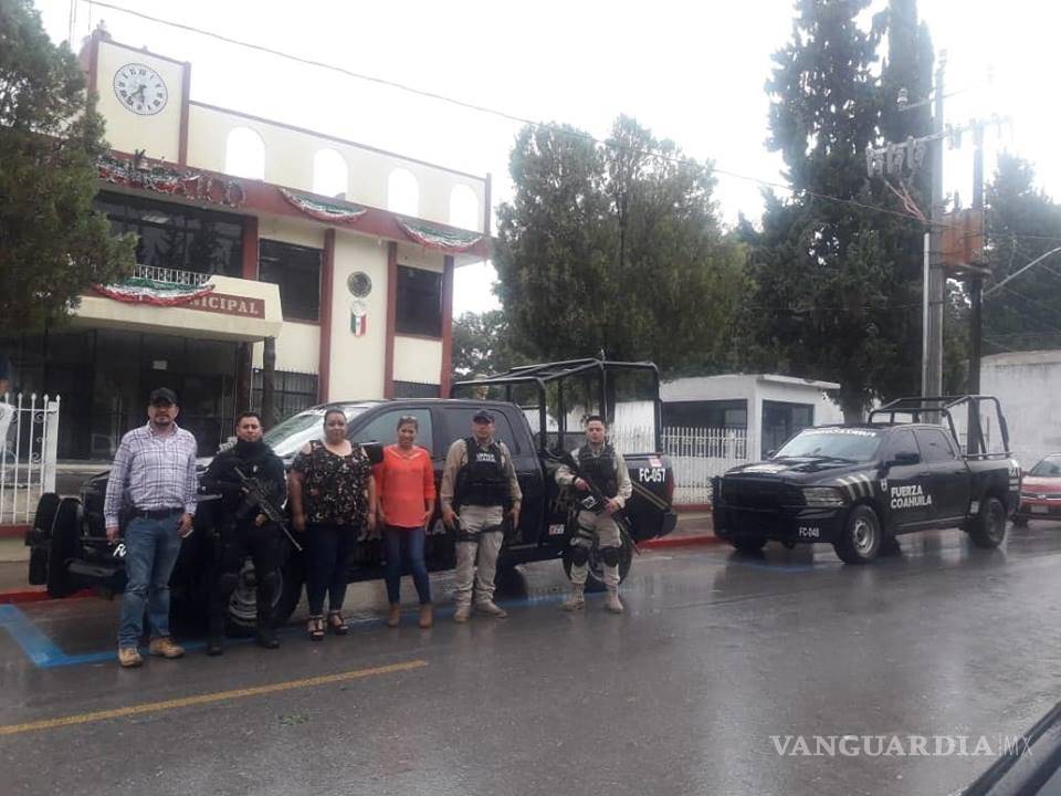 $!Gobernador envía dos patrullas para reforzar la seguridad de Ocampo