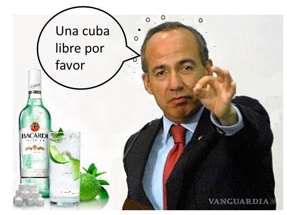 $!A Felipe Calderón le niegan entrada a Cuba y los memes lo reciben