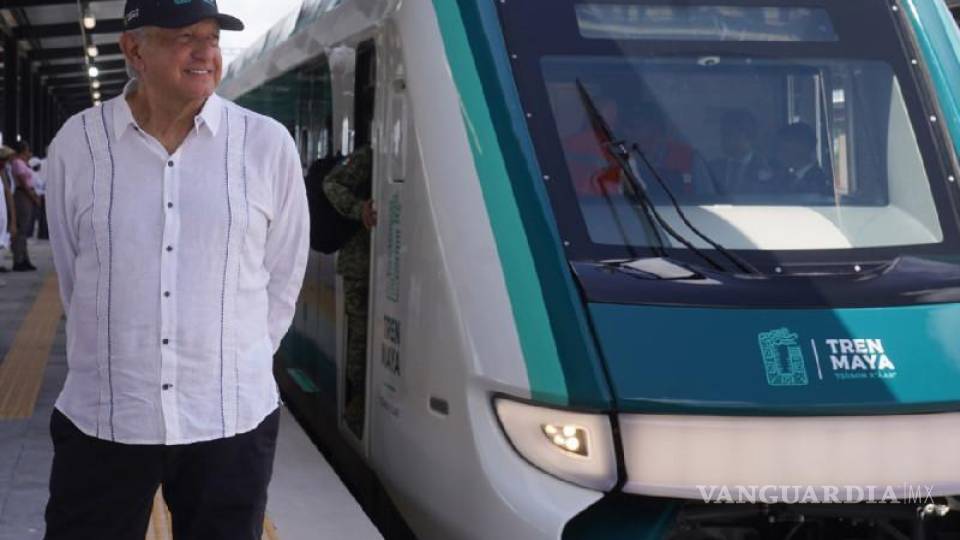 Amlo Inaugura Primer Tramo Del Tren Maya Campeche Canc N Obra Insignia