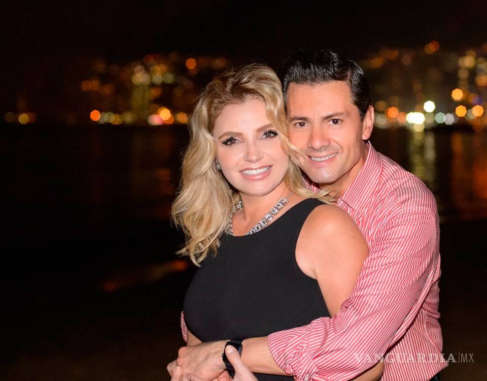 $!En firma de T-MEC, ¿Peña Nieto confirma su separación con Angélica Rivera?