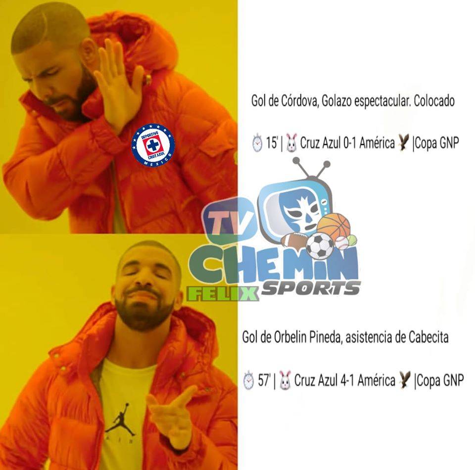 $!Los memes de la victoria del Cruz Azul al América