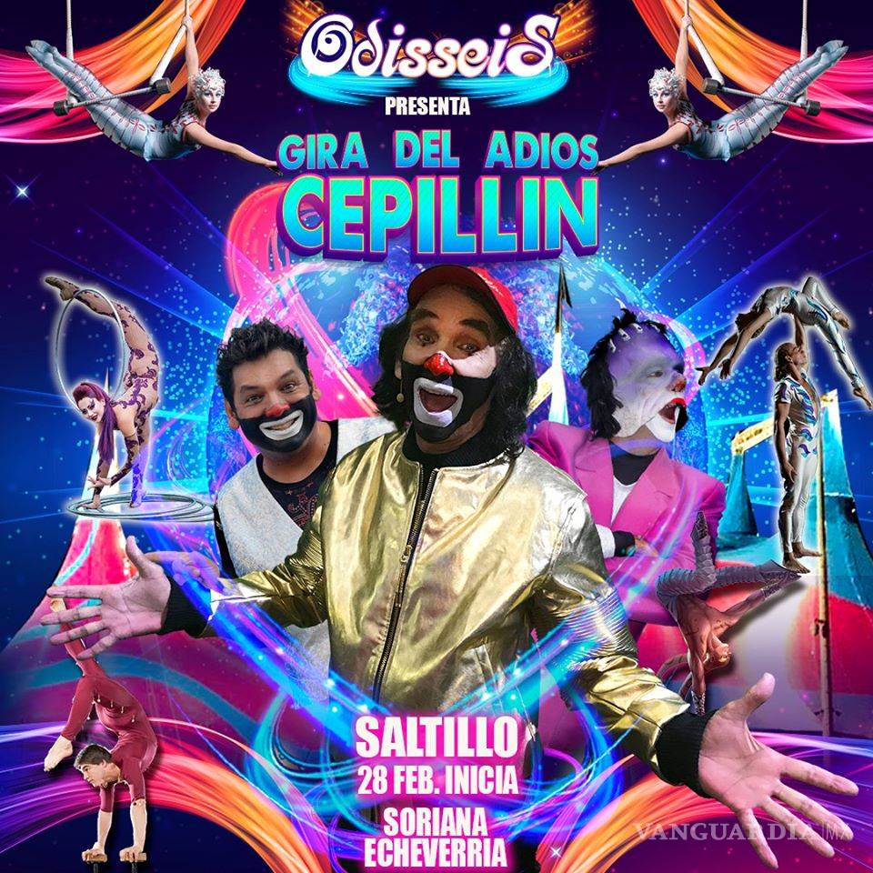 $!¡Separen la fecha! La gira del adiós de Cepillín llegará a Saltillo