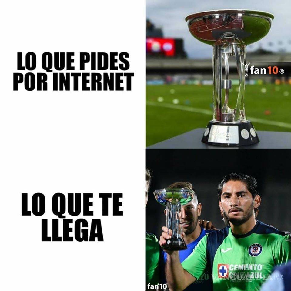 $!Los memes del título del Cruz Azul