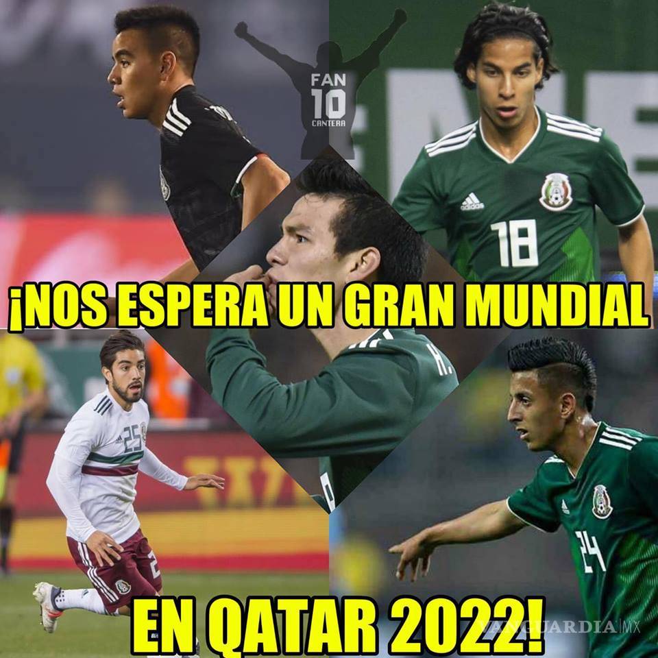 $!Los memes de la victoria de México ante Chile