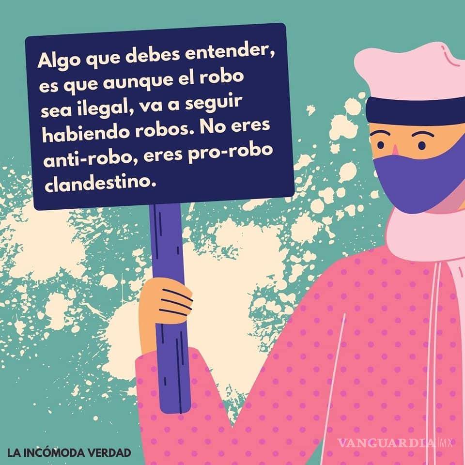 $!‘Ya que estamos legalizando delitos’; página de Facebook difunde ilustración ‘a favor del robo’