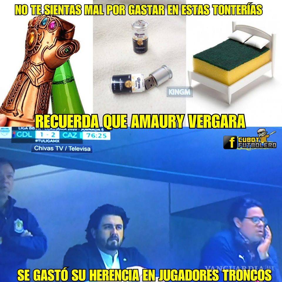 $!Los memes de la derrota de Chivas ante Cruz Azul
