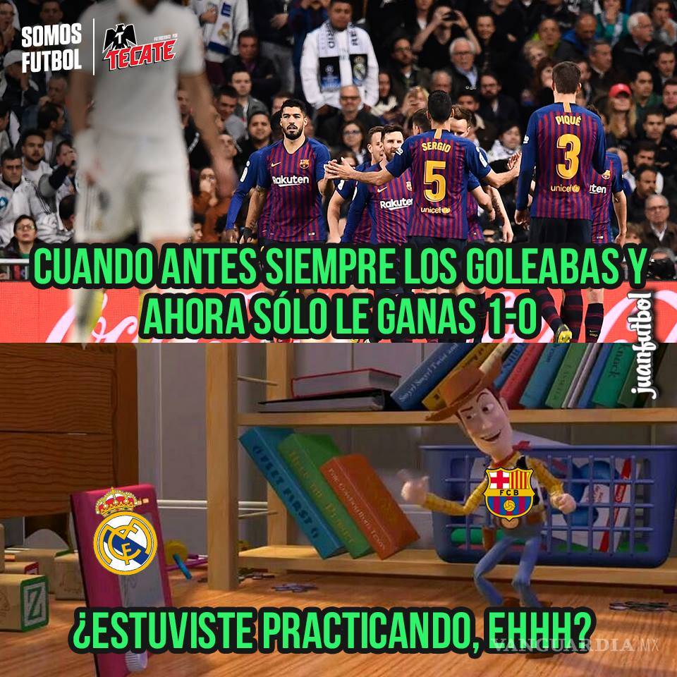$!Los memes de la victoria del Barcelona sobre el Real Madrid