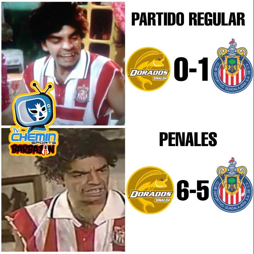 $!Los memes de la eliminación de las Chivas de la Copa MX