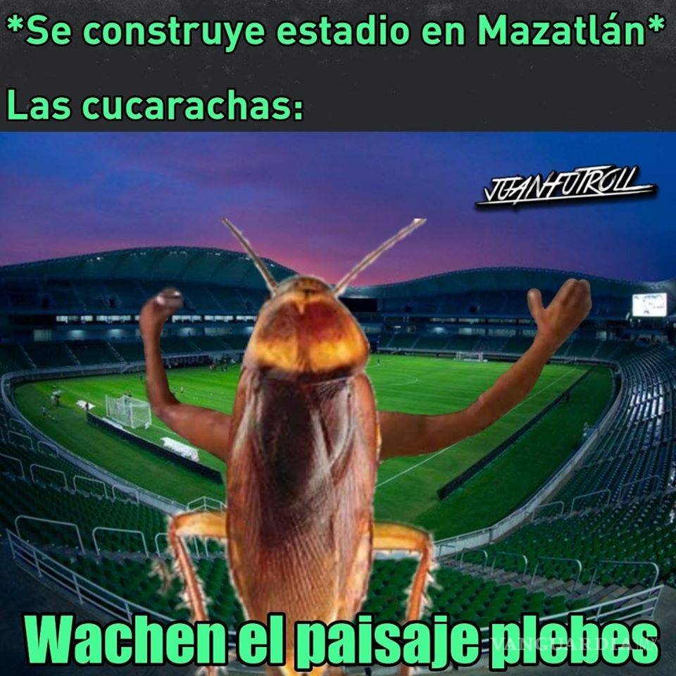 $!Los memes de la derrota del Mazatlán con cucarachas incluidas