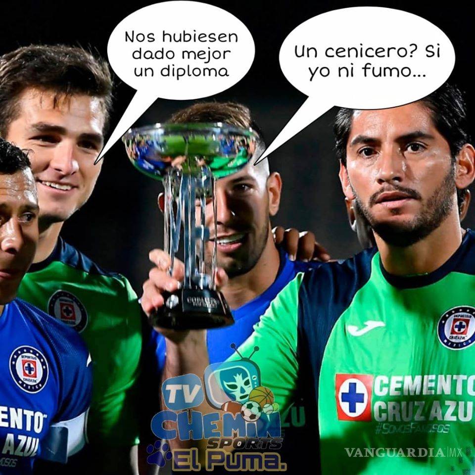 $!Los memes del título del Cruz Azul