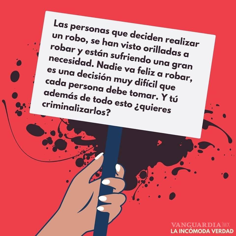 $!‘Ya que estamos legalizando delitos’; página de Facebook difunde ilustración ‘a favor del robo’