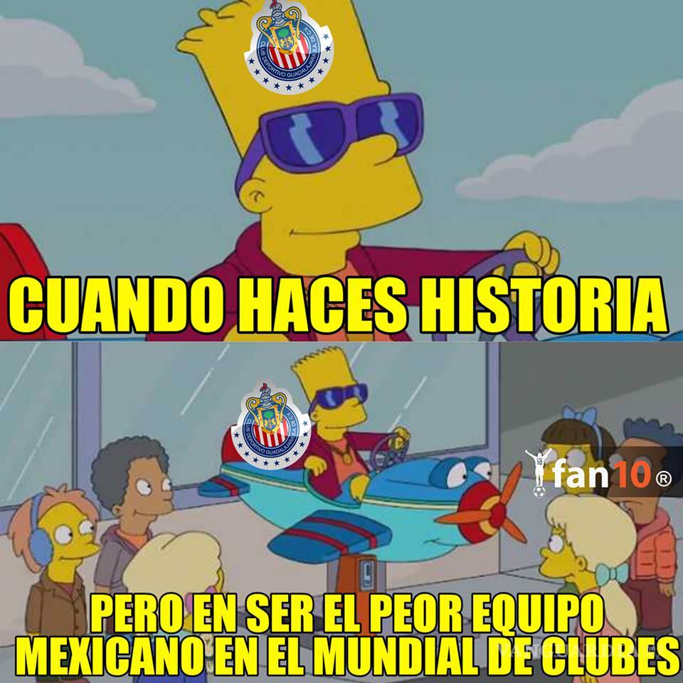 $!Los memes del fracaso de Chivas en el Mundial de Clubes