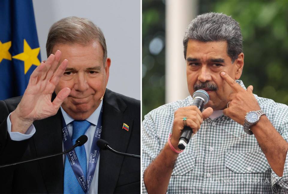 $!Edmundo González Urrutia (i) y el presidente de Venezuela, Nicolás Maduro. A un mes de la toma de posesión de Maduro, la incertidumbre aumenta en el país.