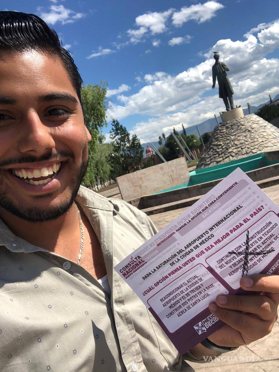 $!Se desploma credibilidad de consulta por NAIM; en Coahuila votan hasta 5 veces