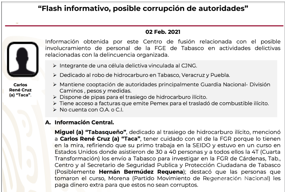 $!‘La Barredora’: inteligencia alertó desde 2019 sobre Hernán Bermúdez y red criminal en Tabasco, pero nadie actuó
