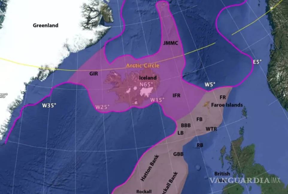 Islandia puede ser la punta de un continente hundido