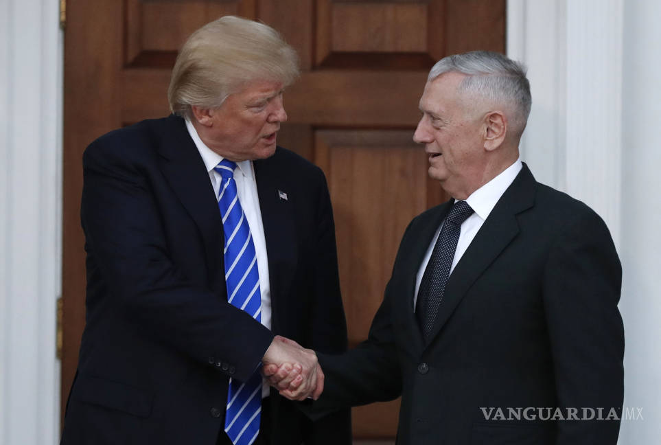 $!Exjefe militar en Medio Oriente estará a cargo del Pentágono con Trump