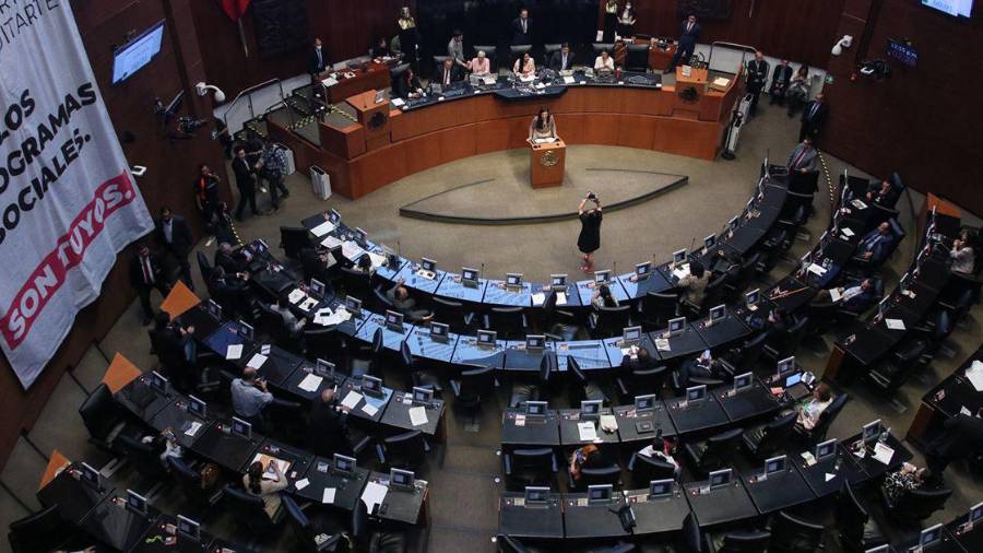 58 minutos fue la duración de la sesión legislativa este miércoles en el Congreso de la Unión.