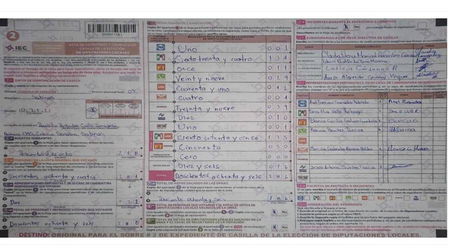 En el transcurso de la jornada se detectaron casillas con esta anomalía, la cual consideraron autoridades electorales que no afectará.