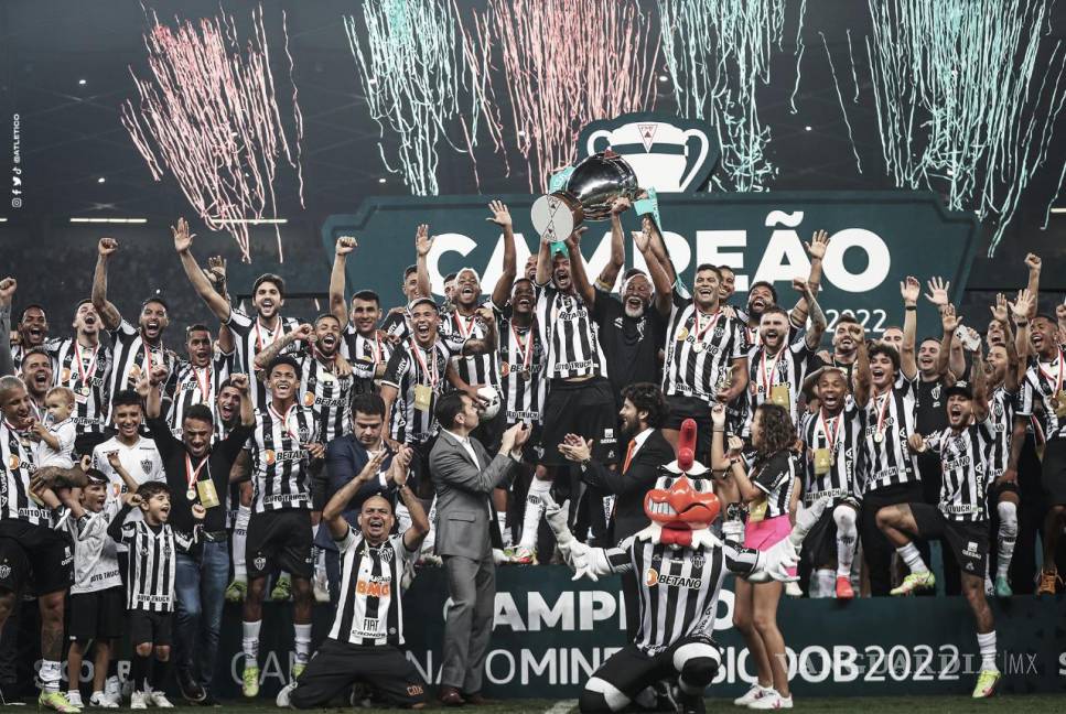 $!Celebración del regional Campeonato de Mineiro 2022.