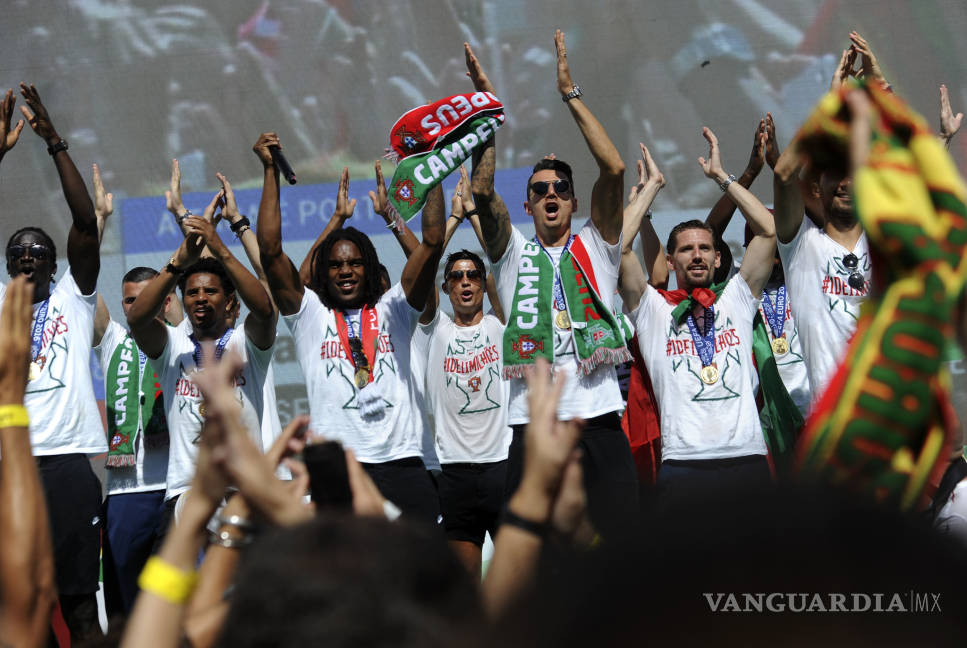 $!Portugal recibe con una gran fiesta a su equipo campeón de la Eurocopa