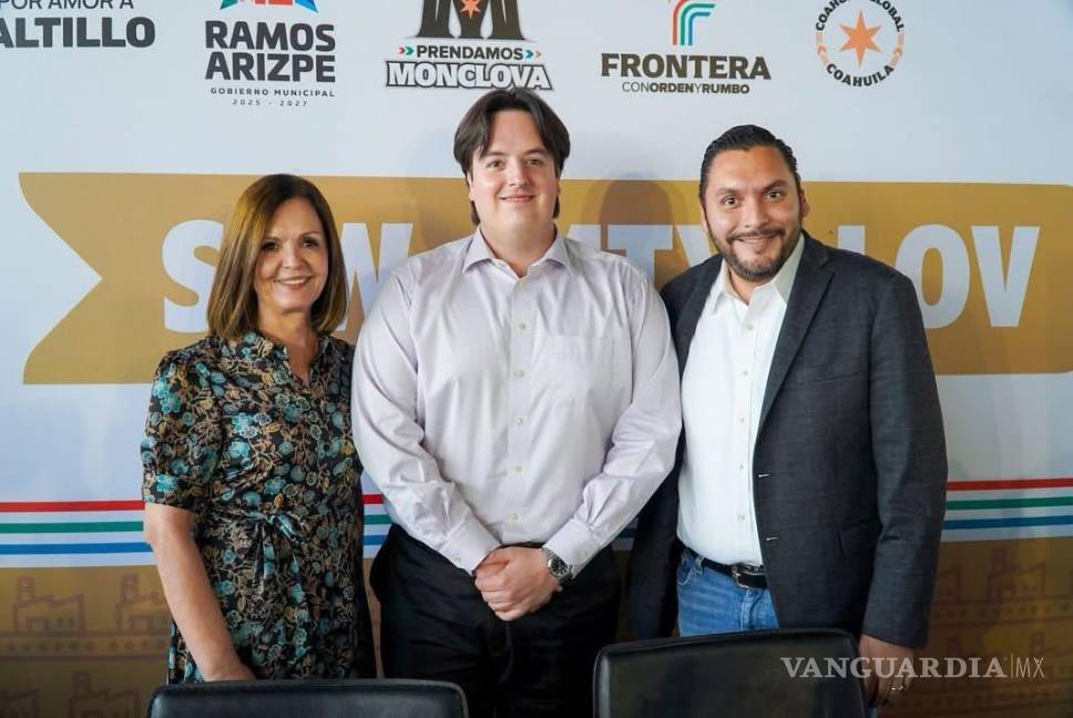 $!Carlos Villarreal destaca los beneficios de la nueva ruta aérea para la industria y el turismo de Monclova.