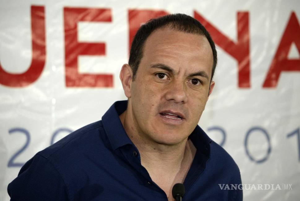 'Acabaré con los corruptos cuando sea gobernador', declara Cuauhtémoc Blanco