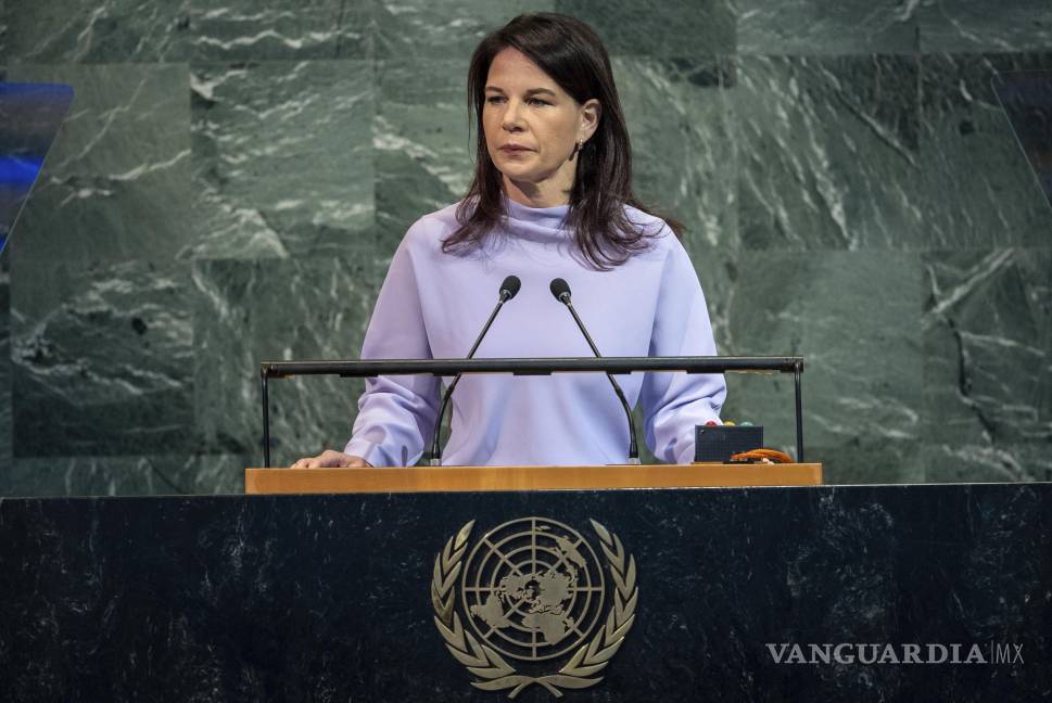 $!Annalena Baerbock, presidenta del 80.º período de sesiones de la Asamblea General de las Naciones Unidas.