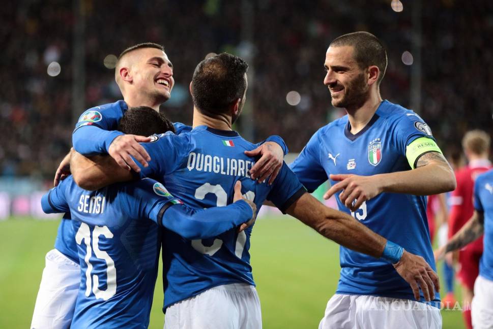$!Fabio Quagliarella es el delantero 'inmortal' que comanda la goleada de Italia ante Liechtenstein