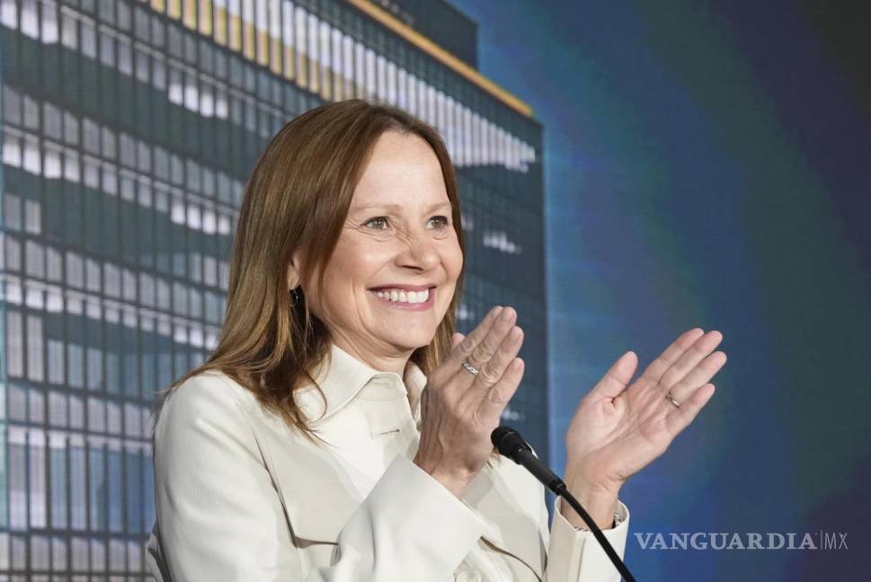 $!Mary Barra además se refirió a los aranceles que Trump expresado que quiere aplicar a las importaciones procedentes de México y Canadá.