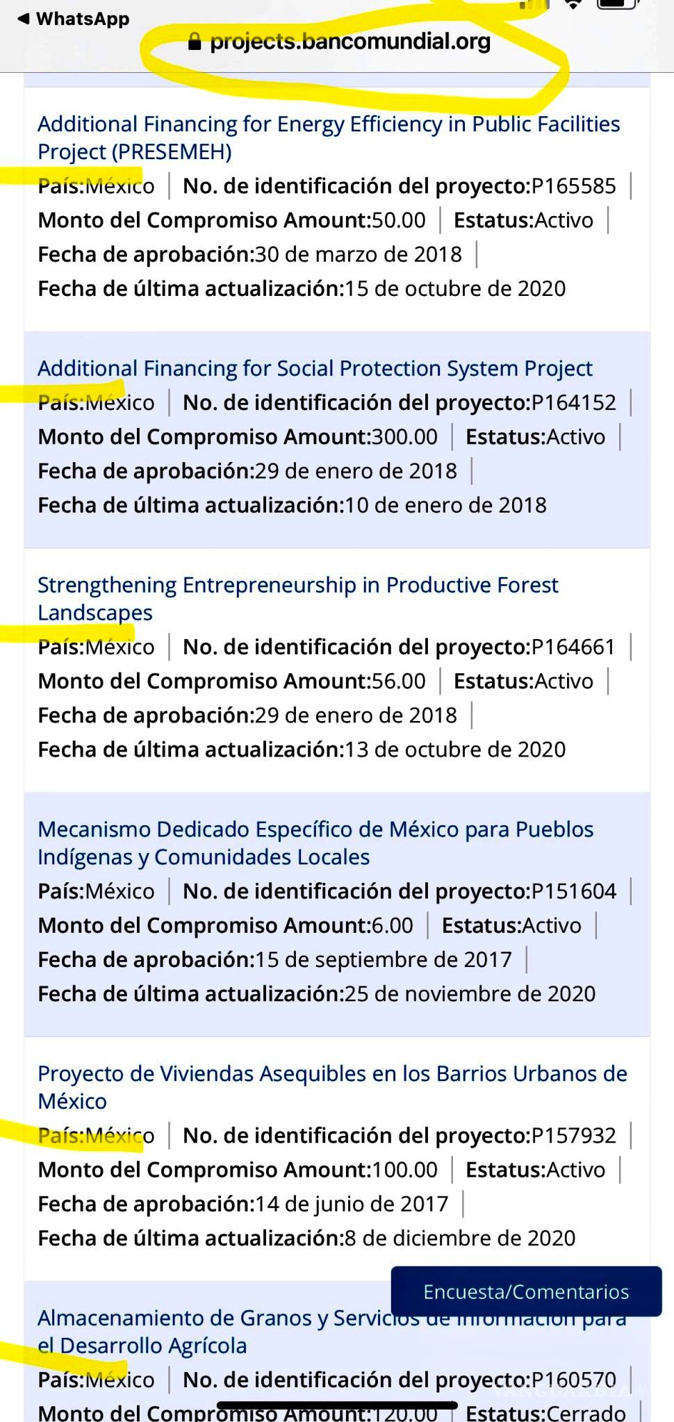 $!Pide gobierno de AMLO usd$2,130 millones al BM en 18 meses