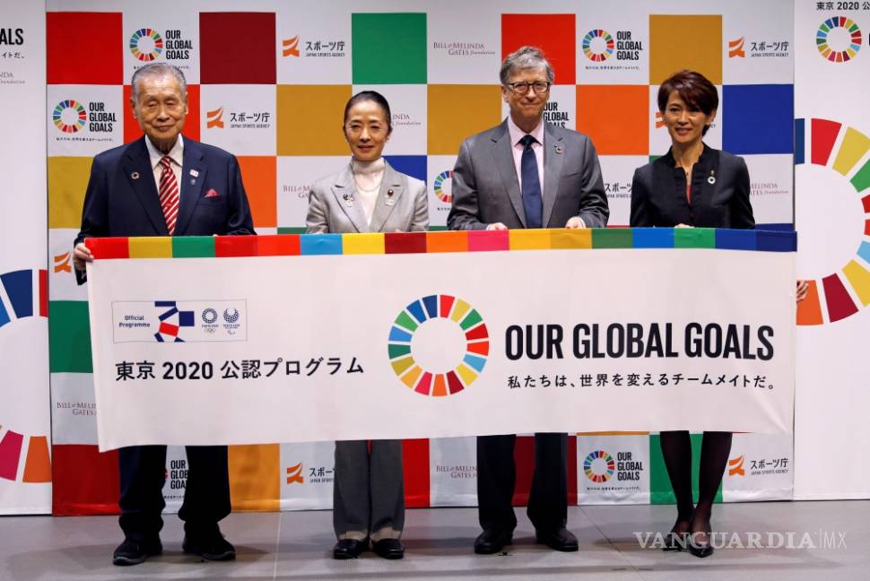 $!Bill Gates se alía con Tokio 2020 para lograr el desarrollo sostenible global