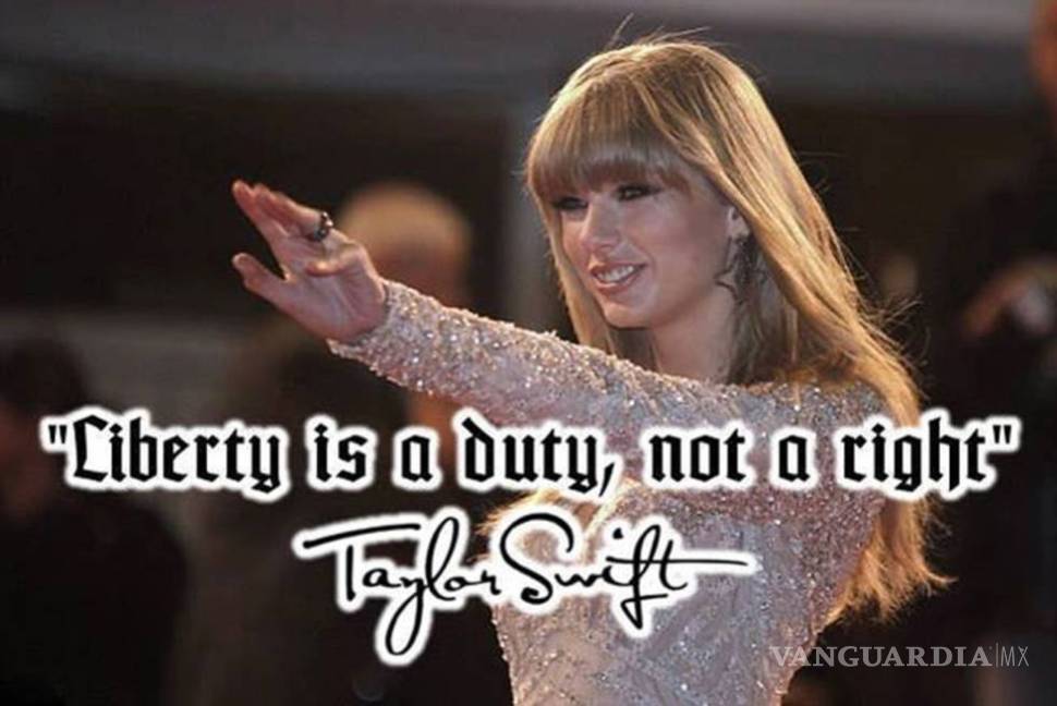 $!Taylor Swift, nueva musa de los neonazis
