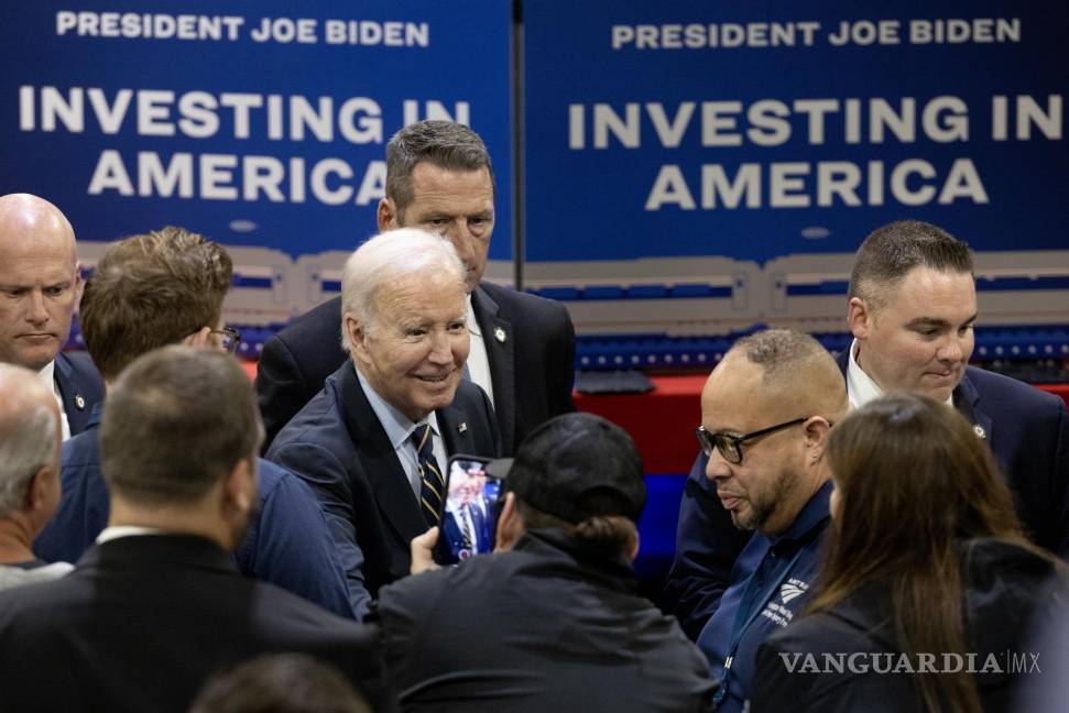 $!El presidente estadounidense Joe Biden, después de pronunciar comentarios sobre sus políticas económicas conocidas como ‘Bidenomics’ en Bear, Delaware.