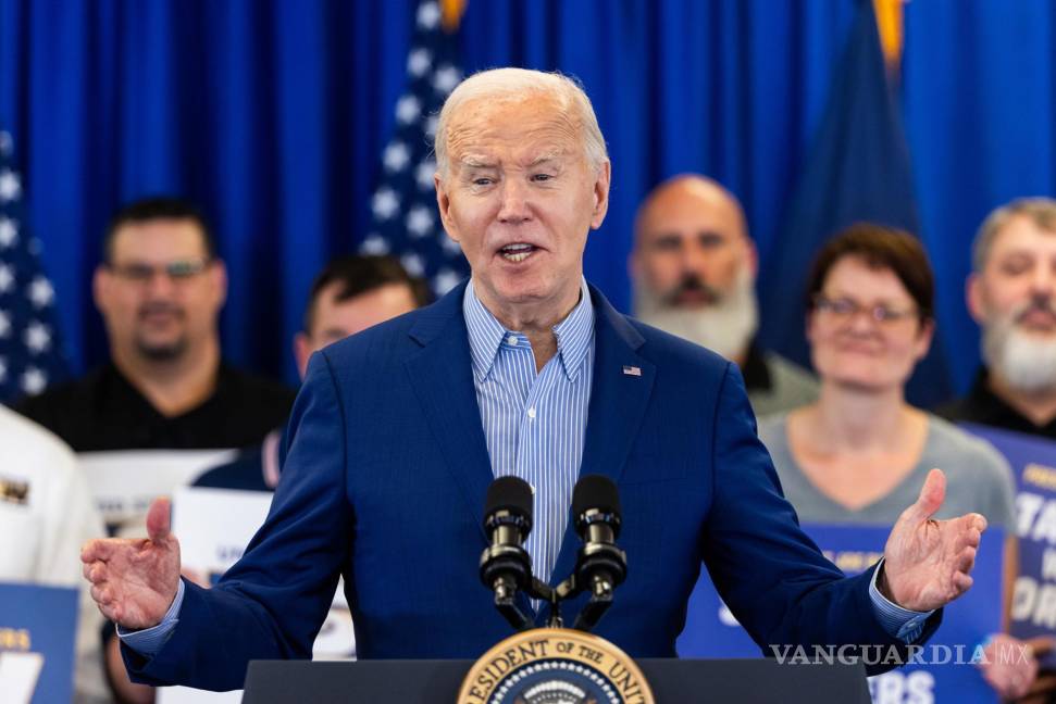 $!Joe Biden, presidente de Estados Unidos, anunció que triplicará los aranceles que ya pesan sobre el acero y el aluminio procedentes de China.