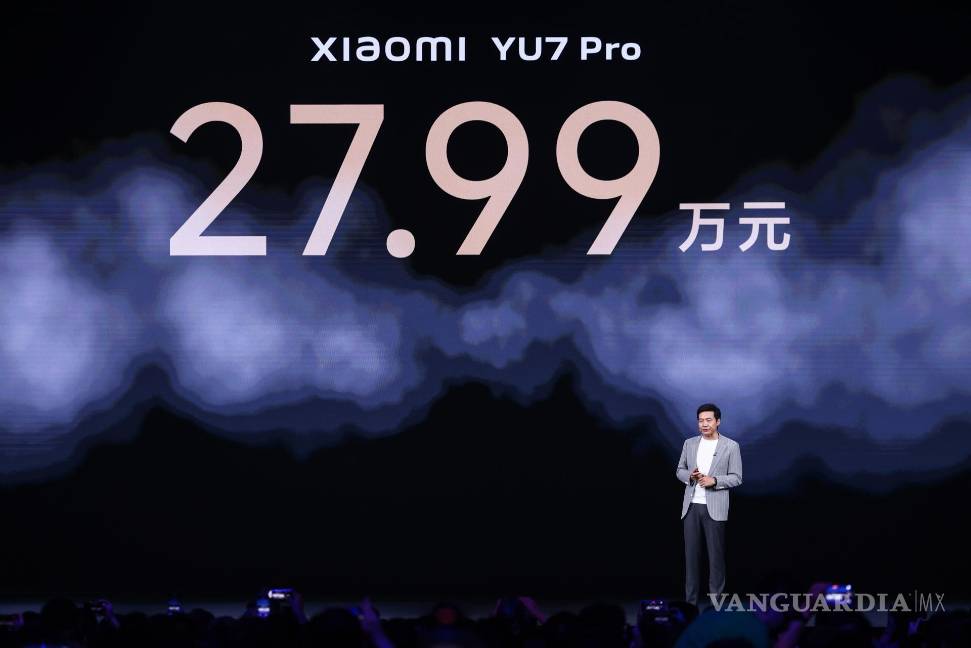 $!El YU7, es el segundo modelo de la división automotriz de Xiaomi, y tendrá un precio de salida de 253,500 yuanes, es decir 5,358 dólares, en su versión básica.