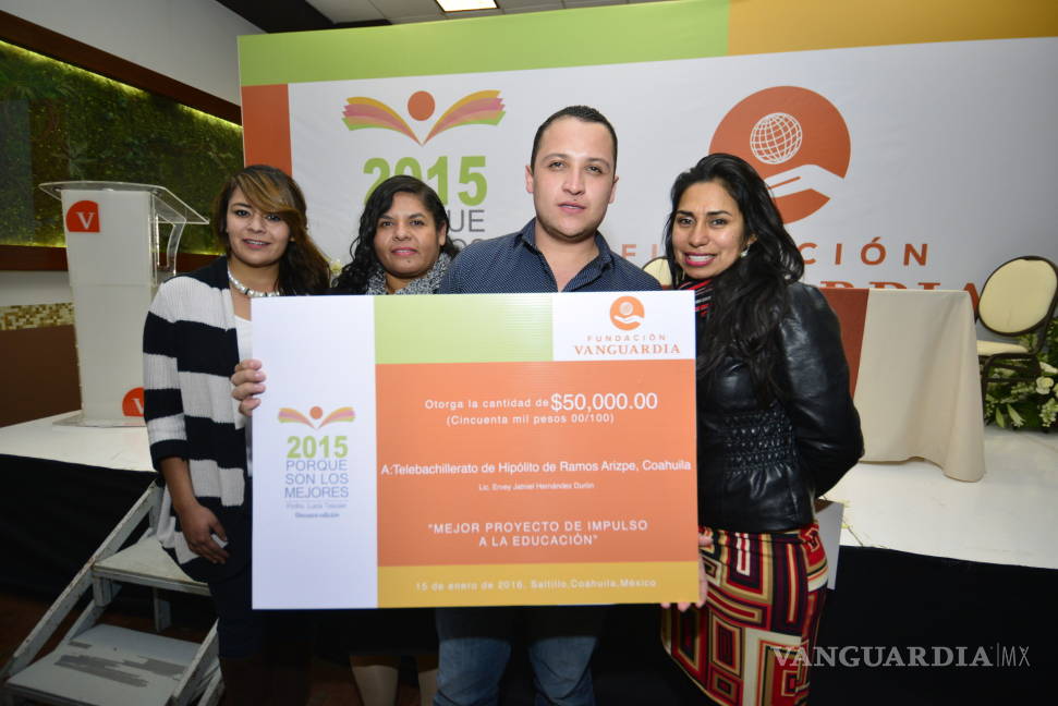 $!Fundación Vanguardia premia a lo mejor de la educación en Coahuila