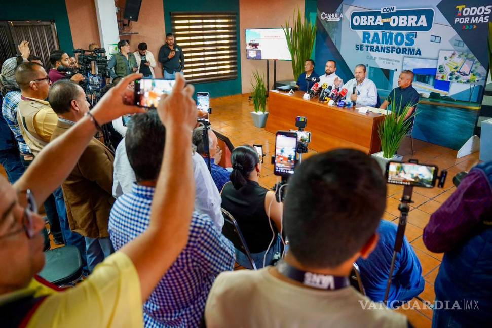 $!Las obras buscan consolidar el crecimiento urbano, social y económico de Ramos Arizpe mediante una planeación integral, detalló en conferencia de prensa.